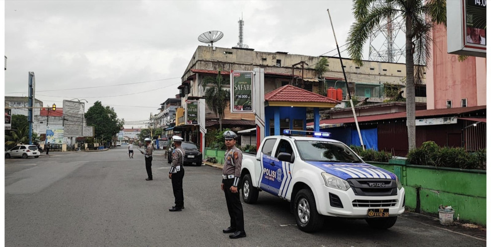 Cegah Potensi Laka Lantas, Satgas Preventif Ops Keselamatan Patroli Daerah Rawan