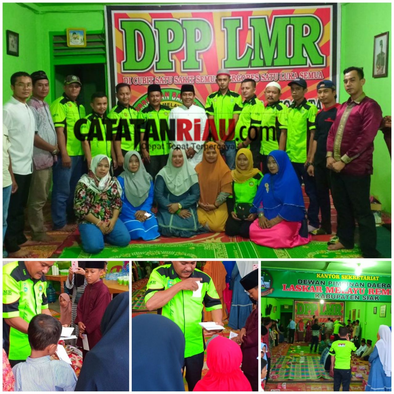 DPD LMR Kab.Siak Gelar Acara Buka Bersama Dan Santuni Anak Yatim Di Perawang