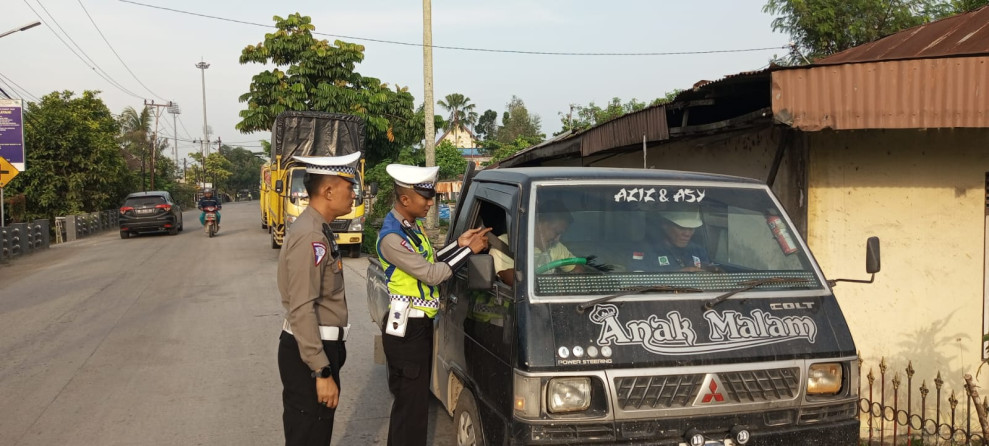 Tujuh Hari Ops Patuh LK 2024, Polres Inhu Tindak 360 Pelanggaran