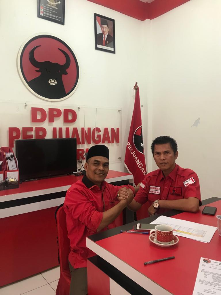 Bertekat Ikut Pilkada Siak, Hendri Pangaribuan Tuai Dukungan Dari PDIP Riau
