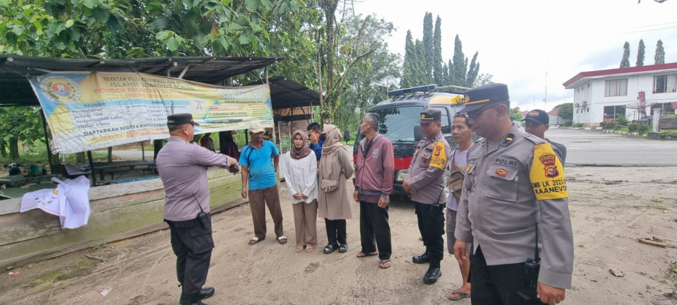 Giat Cooling System Menjelang Pemilu 2024 Terus Di Laksanakan Kasat Binmas Polres Kampar