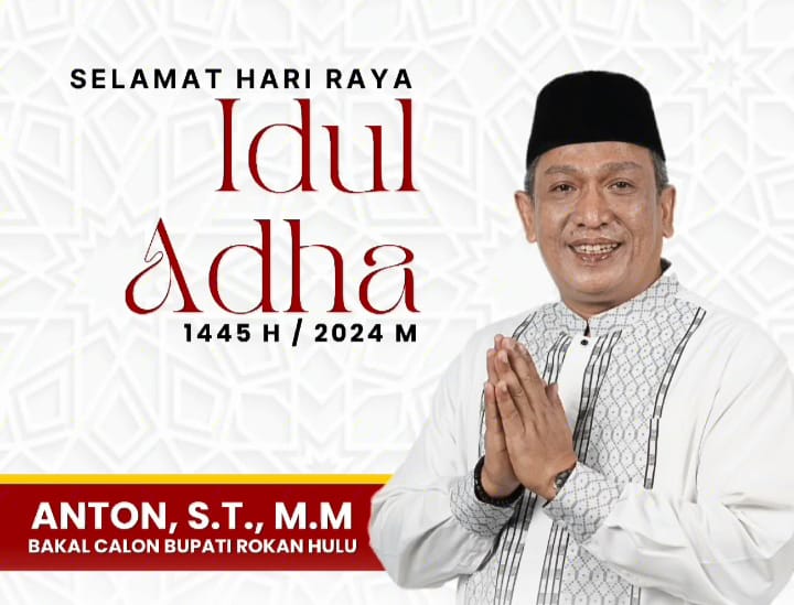 Anton ST.MM Mengajak Masyarakat Memaknai Arti Berqurban