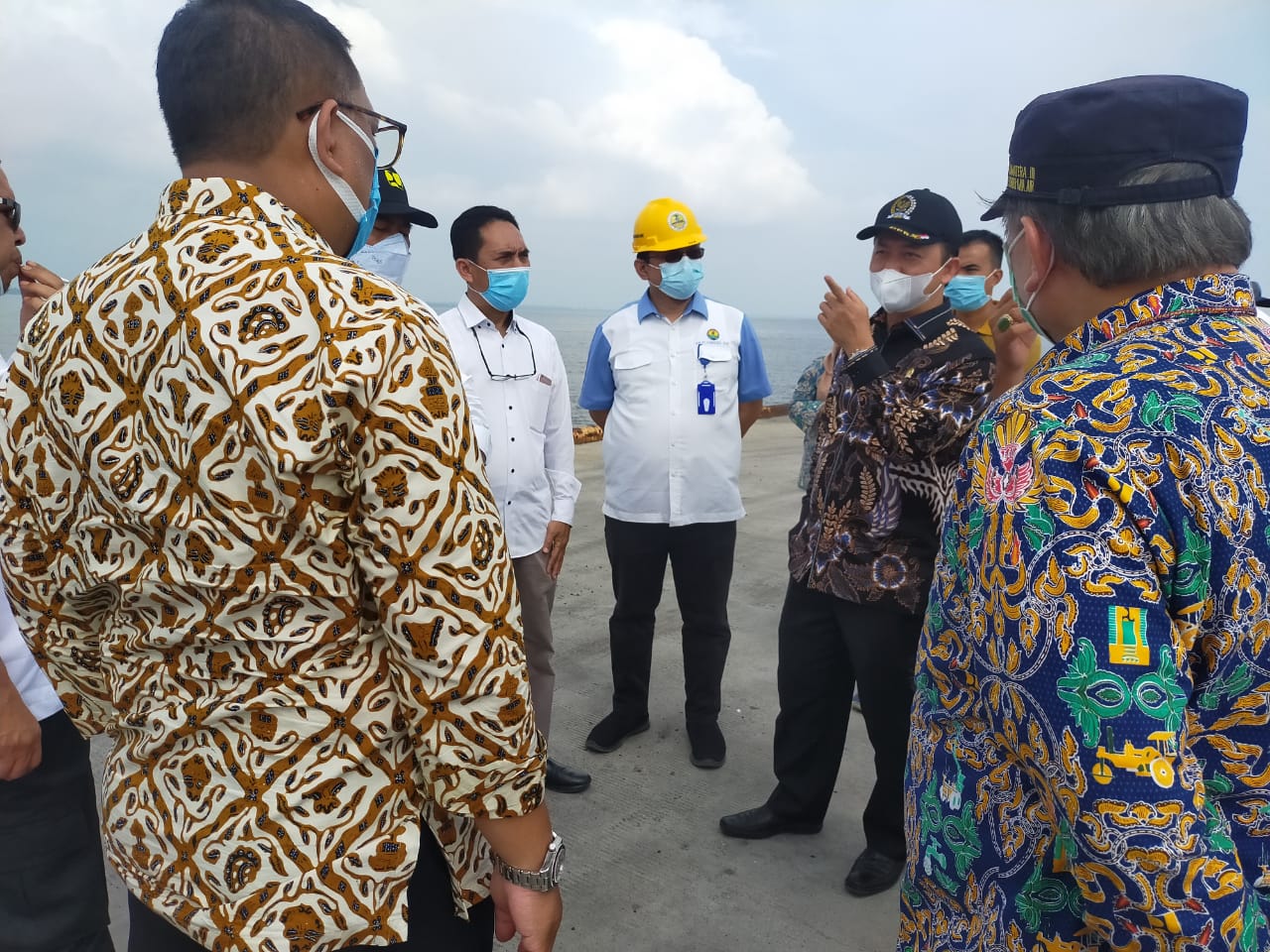 Kunker ke Kawasan Tanjung Buton, Syahrul Aidi Terima Aspirasi Pembangunan Pemkab Siak
