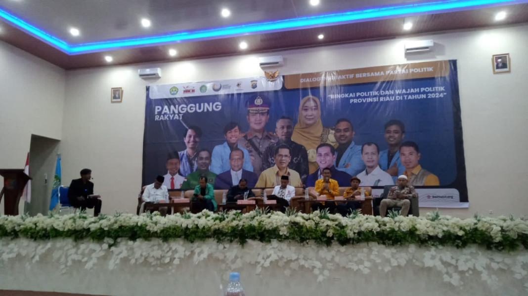 Panggung Rakyat, 7 Partai Politik Go To Campus UNRI Bahas Wajah Politik Provinsi Riau Di Tahun 2024