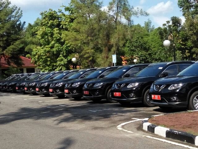 Belum Bayar Pajak, 61 Unit Mobil Dinas Pemprov Riau Masih Dikandangkan