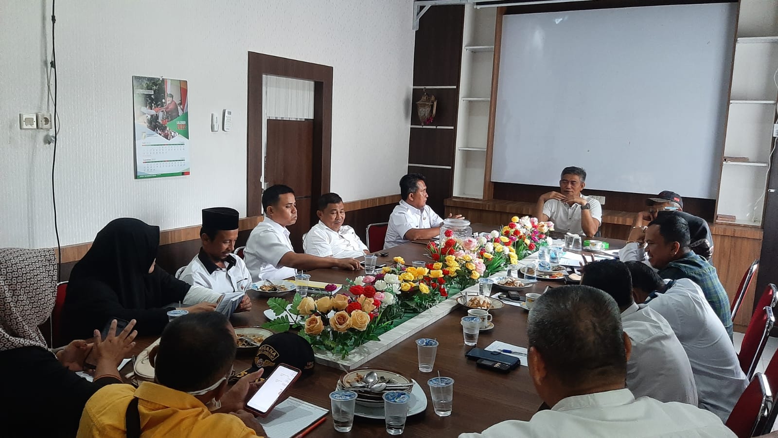 Timba Ilmu Kesejahteraan Sosial, Ketua LKKS Bukit Tinggi kunjungi Dinsos Kabupaten Kampar