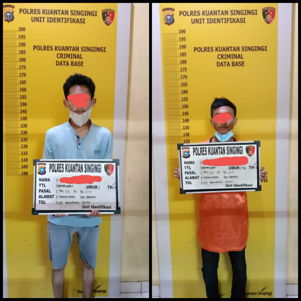 Satuan Resnarkoba Polres Kuansing Kembali Mengungkap Kasus TP Narkoba Jenis Shabu