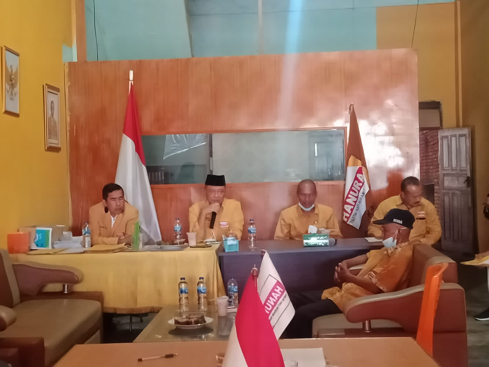 DPC Partai Hanura Rohul Adakan Pertemuan Persiapan Verifikasi Paktual