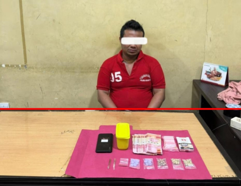 Tim Satres Narkoba Polres Rohul Berhasil Meringkus Pengedar Ekstasi