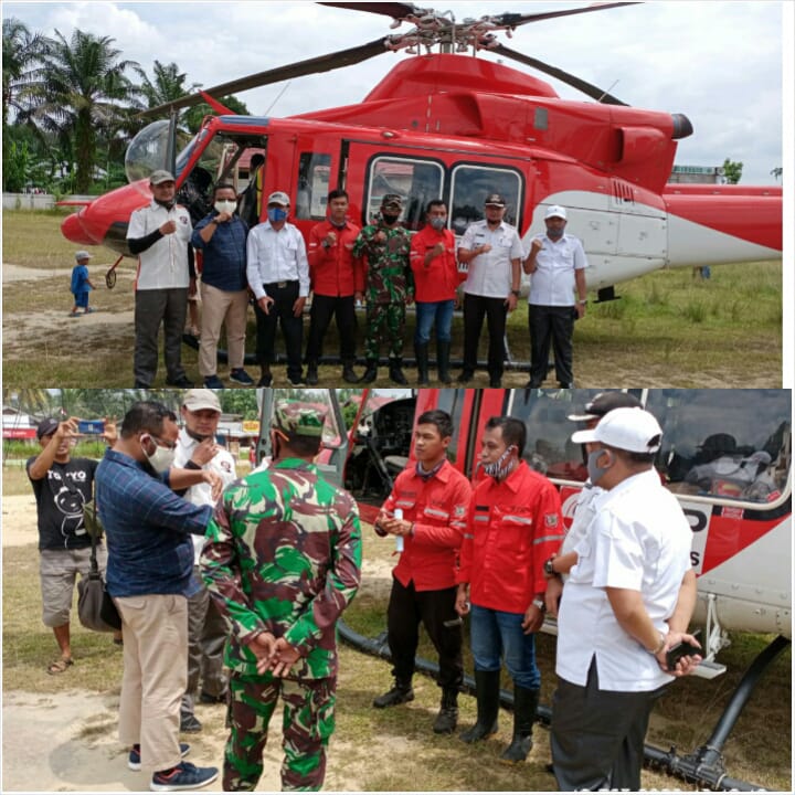 Antisipasi Karhutla PT AA Distrik Nilo Laksanakan Patroli Udara Bersama UPIKA Pangkalan Kuras