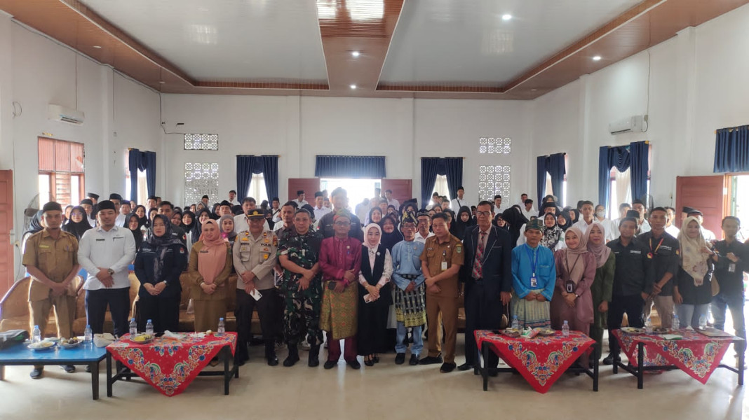 Danramil 04/Perawang Hadiri Pelantikan Pengawas TPS di Kecamatan Tualang