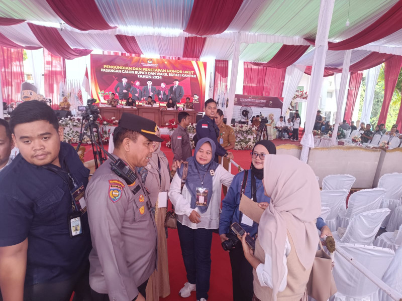 Cooling System, Sat Binmas Polres Kampar Berikan Edukasi Kepada Awak Media