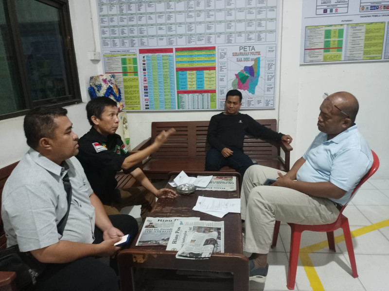 Gerlamata Riau Unjuk Rasa di Kantor Bupati Inhu, Desak Bupati Hentikan Operasional PT. RPI