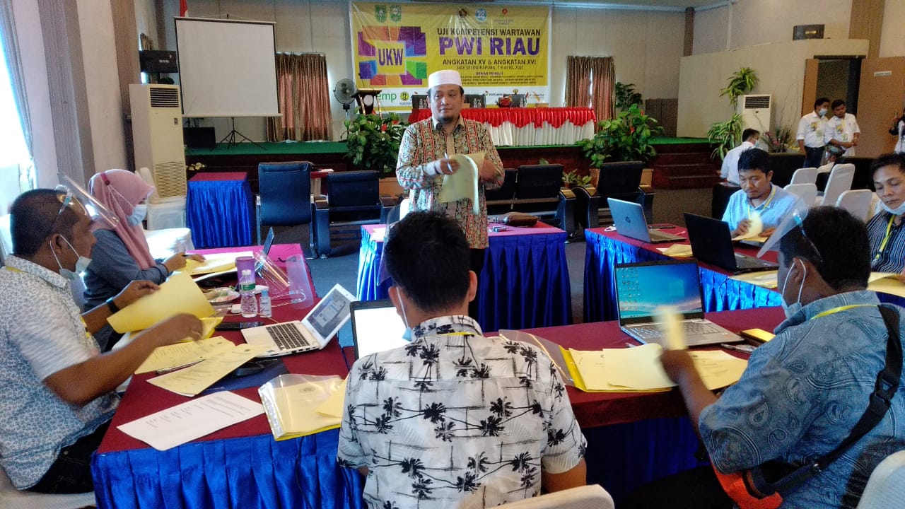 84 Wartawan Riau Ikuti UKW Angkatan XV dan XVI di Siak