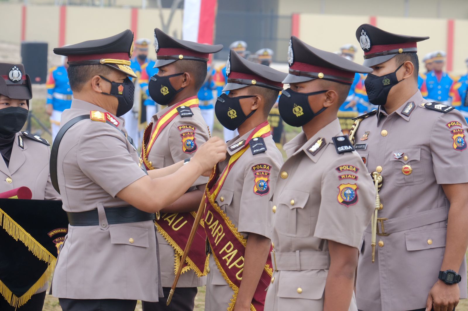 Lantik 449 Bintara Polisi, Kapolda Riau : Jadilah Polisi Yang Bermanfaat