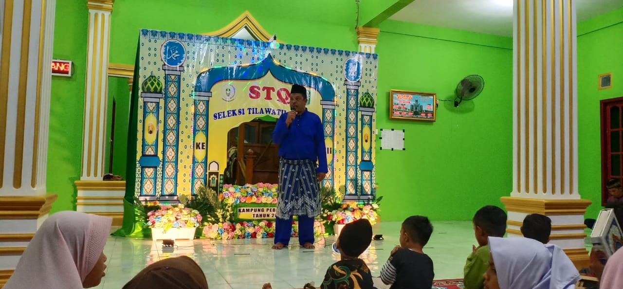 Camat Pusako Buka Secara Langsung Pelaksanaan STQ Ke-III Tingkat Kampung Pebadaran