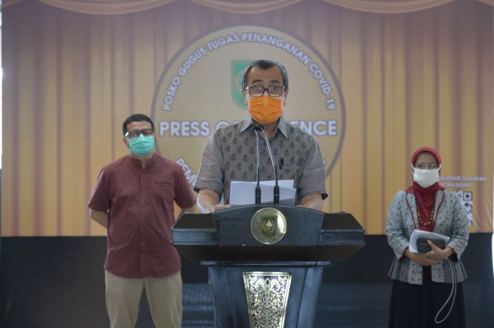 Gubernur Riau Umumkan Penambahan 1 Kasus, Pasien Positif Covid-19 di Riau Jadi 13 Orang