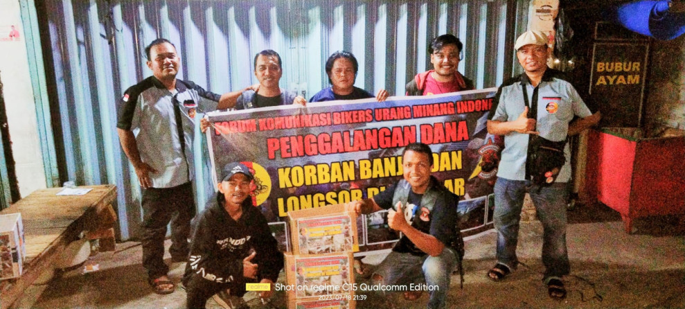 Peduli Korban Bencana Alam Sumatera Barat, FK. BUMI Perawang Lakukan Aksi Penggalangan Dana