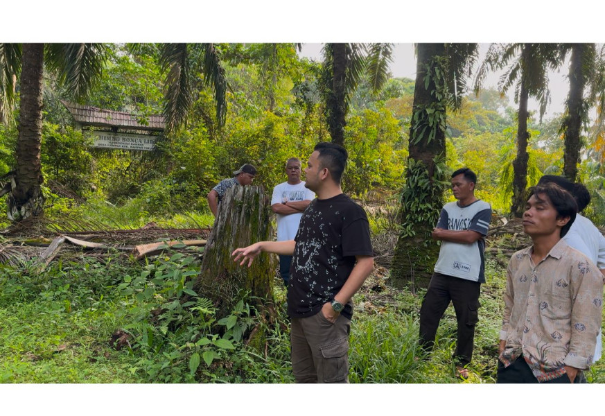 Masyarakat dan Mahasiswa Laporkan PT. PMKS (RMJ) ke Kejari Kampar