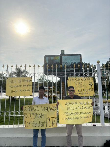 Mahasiswa Pelalawan Geram: Gubernur Riau Diminta Usut Tuntas PLTA Koto Panjang