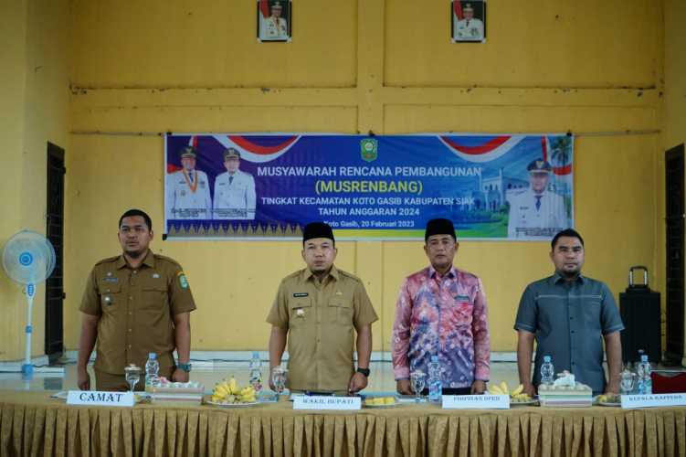 Pemerintah Kecamatan Koto Gasib Gelar Musrenbang RKPD untuk Tahun 2024