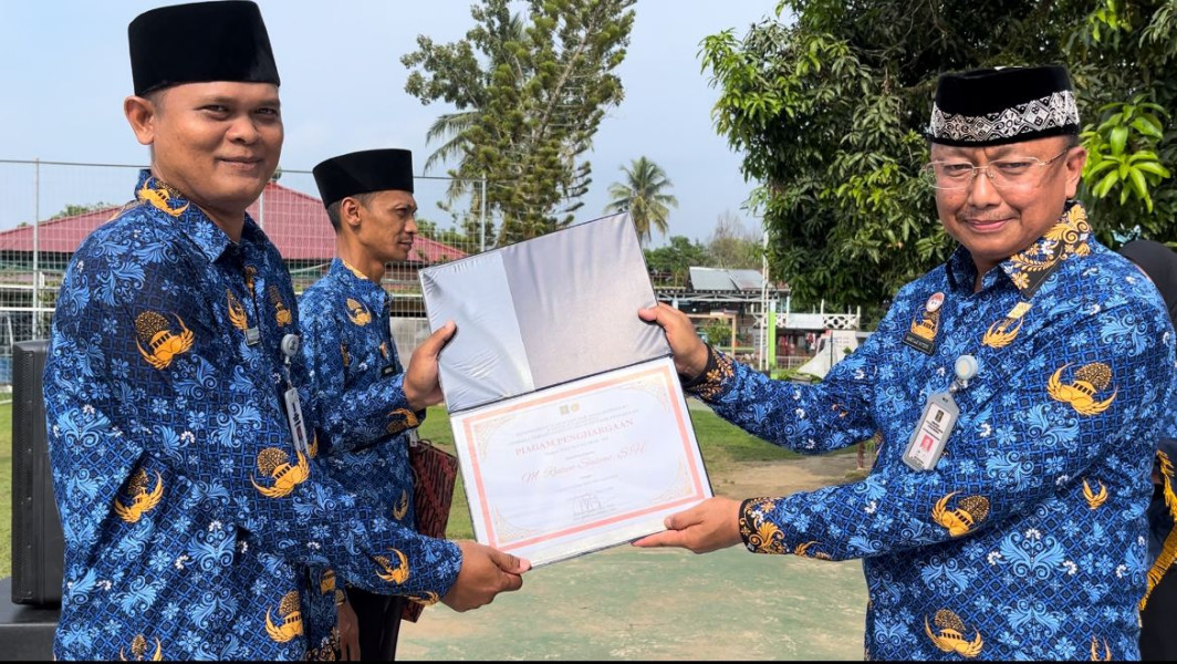 Dua Petugas Lapas Pasir Pengaraian Dapat Penghargaan Di Harkitnas Ke-116