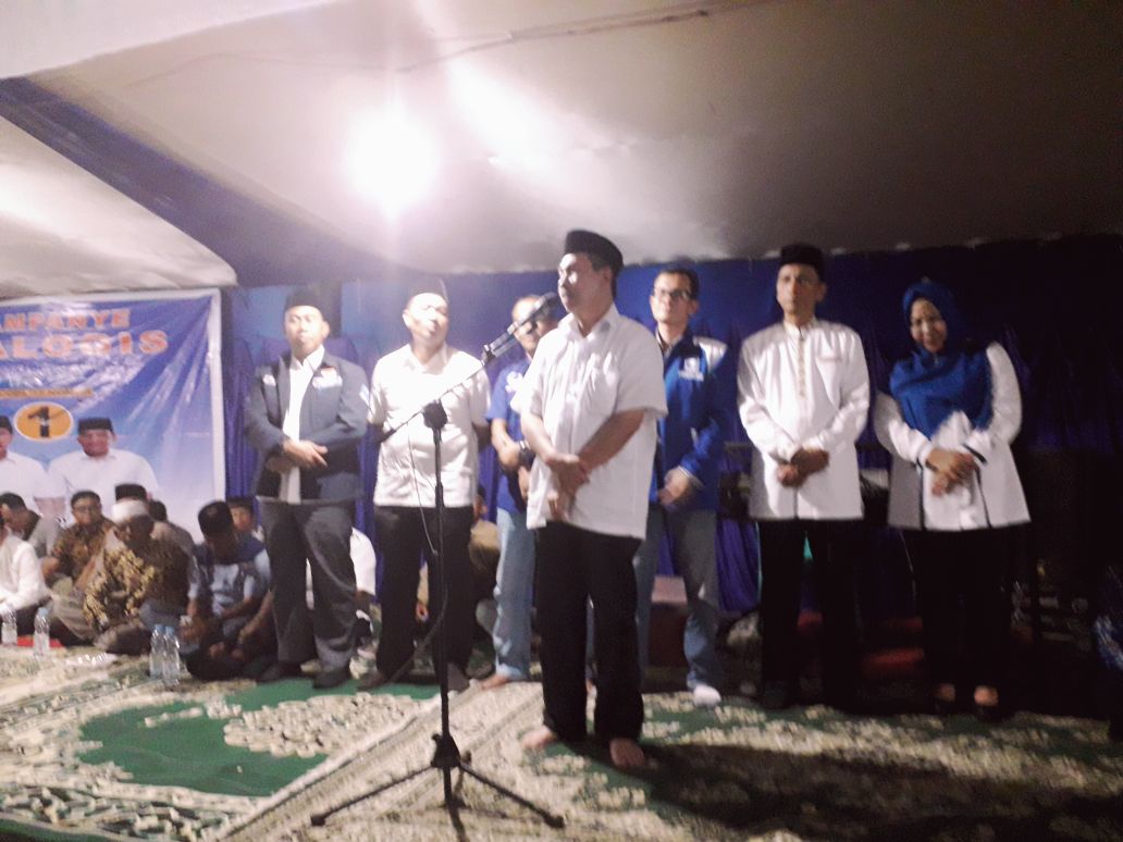 Syam-Edy Hadir kampanye di Tualang Masyarakat kembali Tumpah Ruah Berzapin Melayu