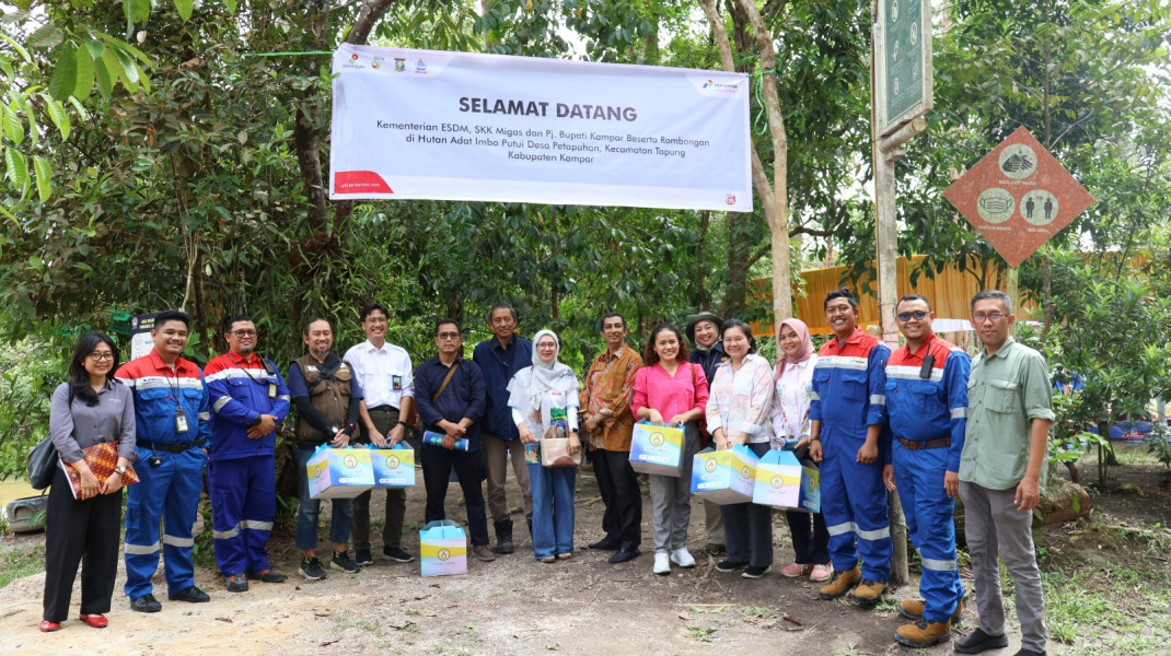 Didukung PHR, Kementerian ESDM Kunjungi Ekowisata Hutan Adat Imbo Putui