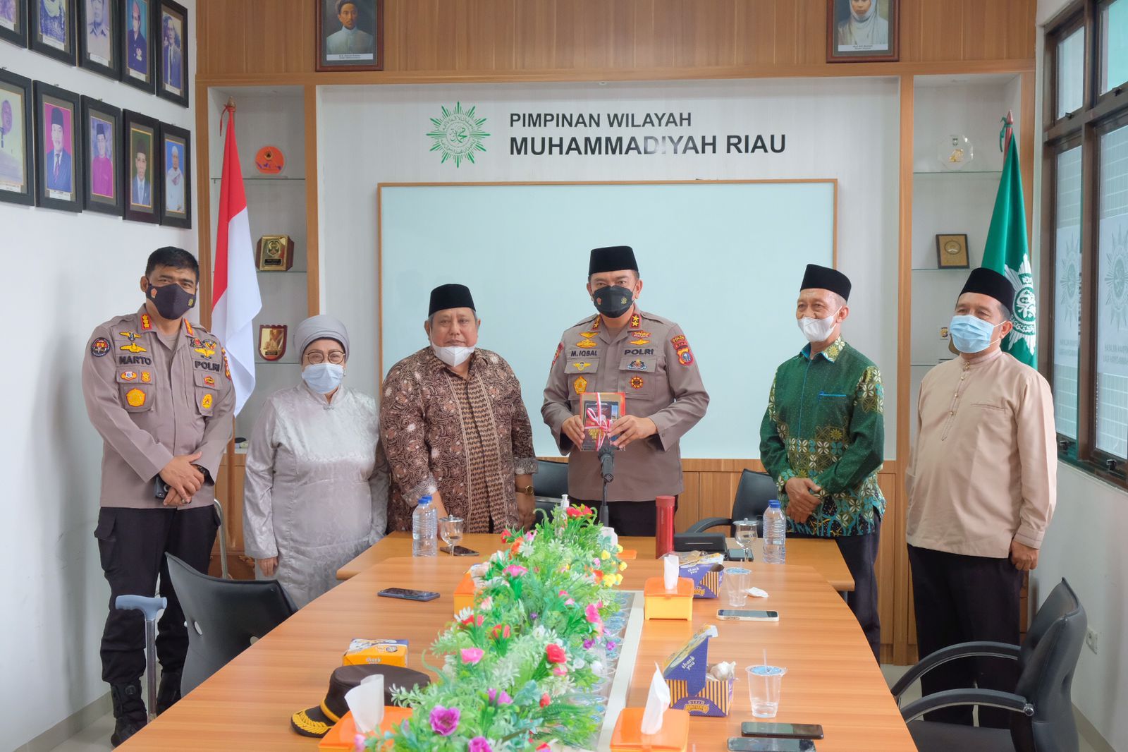Kapolda Riau Irjen Pol Iqbal Kunjungi PW Muhammdiyah Riau Begini Permintaannya