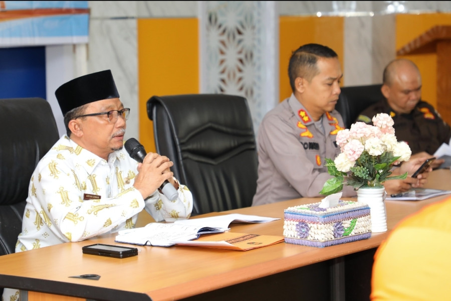 Arfan Usman Sebut Kerjasama dan Koordinasi Yang Baik Sangat Diperlukan Dalam Penanggulangan Karhutla