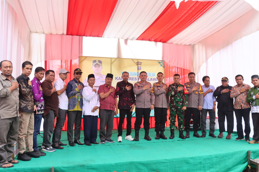 Kapolres Pelalawan Kunker ke Polsek Bunut ; Jelang Pilkada 2024 Kamtibmas  Jadi Prioritas