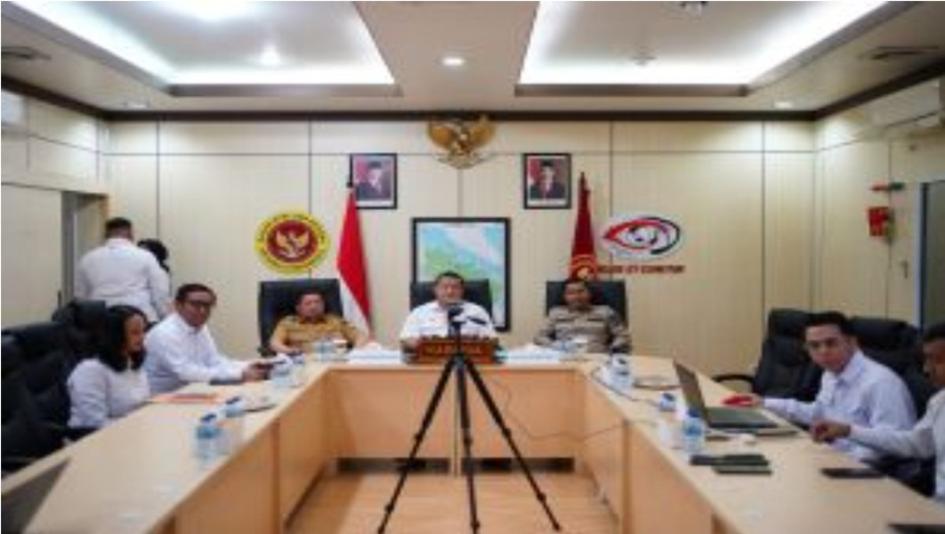 Pemprov Riau dan Binda Ikuti Video Conference dengan Badan Gizi Nasional, Ini Pembahasannya