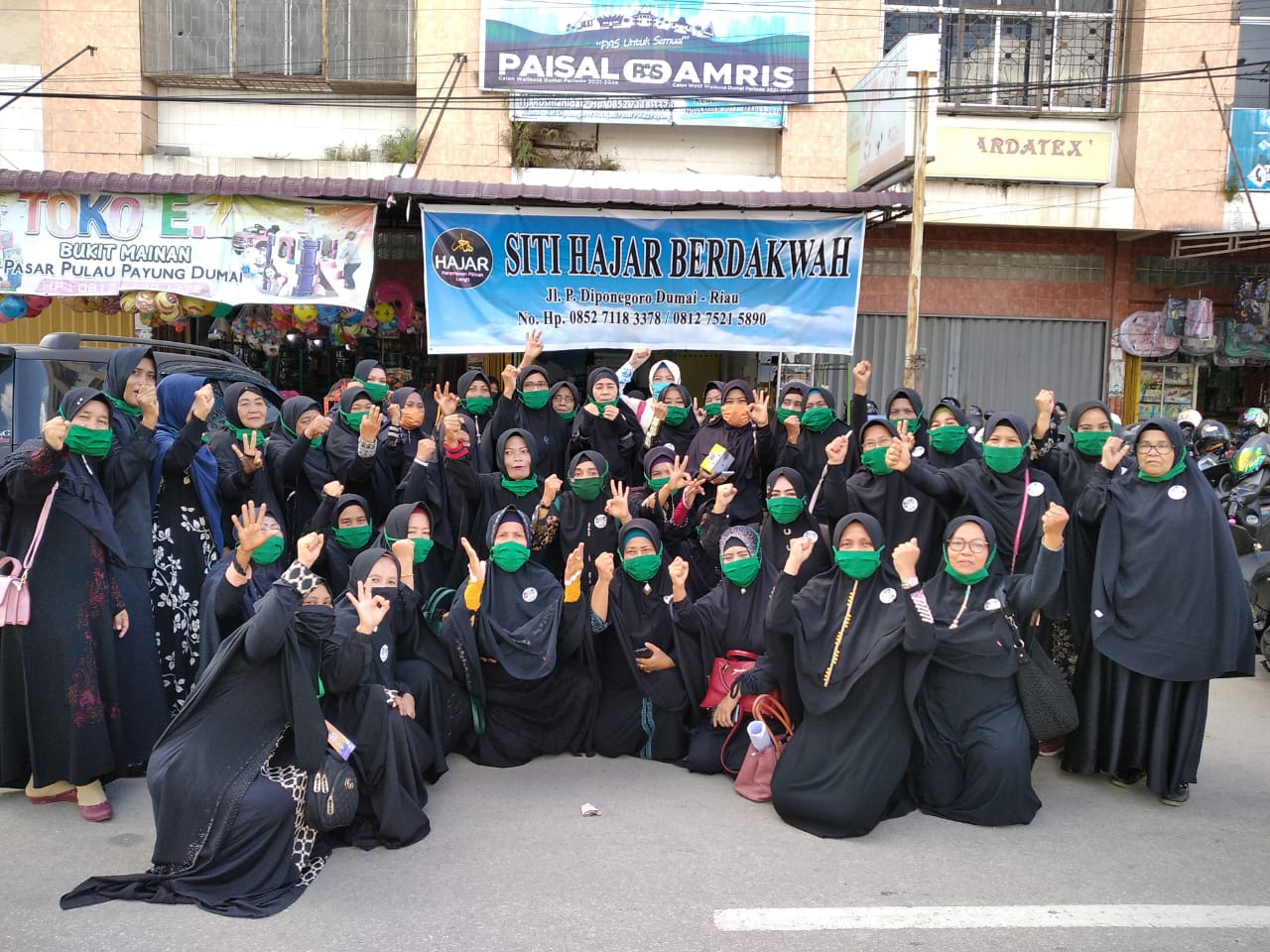Komunitas Siti Hajar Berdakwah Memberi Santunan Anak Yatim
