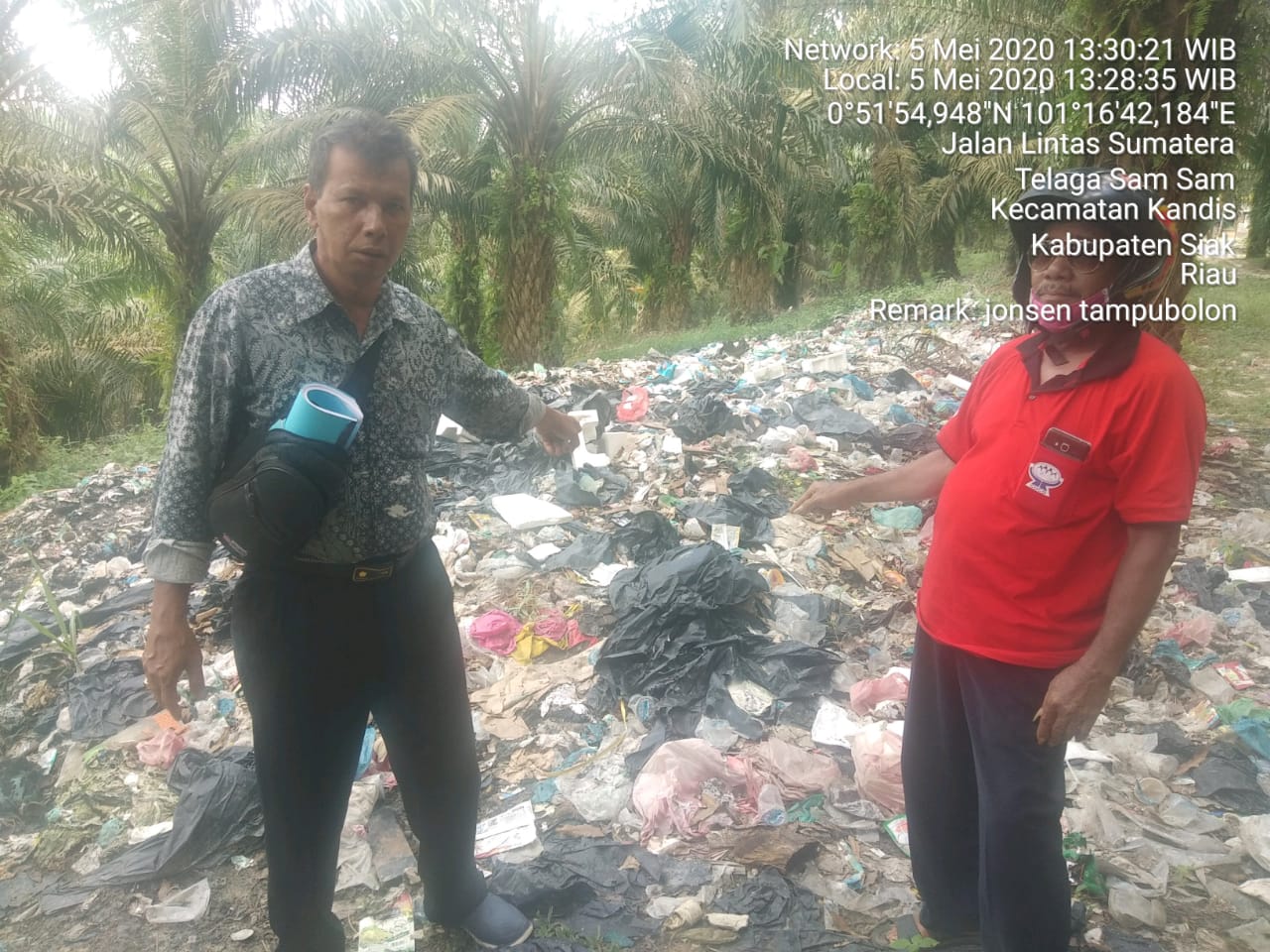 Letak TPA Sampah Kecamatan Kandis Menuai Sorotan Dari LSM BPLK ASN
