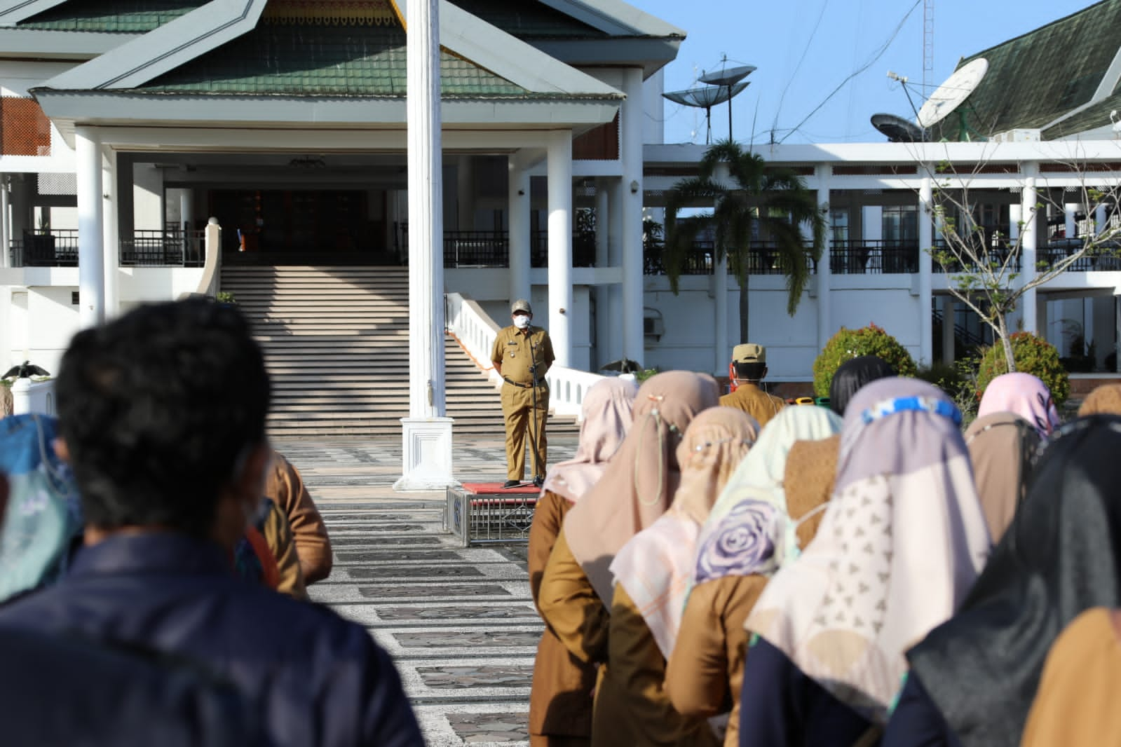 Usai Libur Lebaran, Hari Ini Pemkab Siak Gelar Apel Perdana