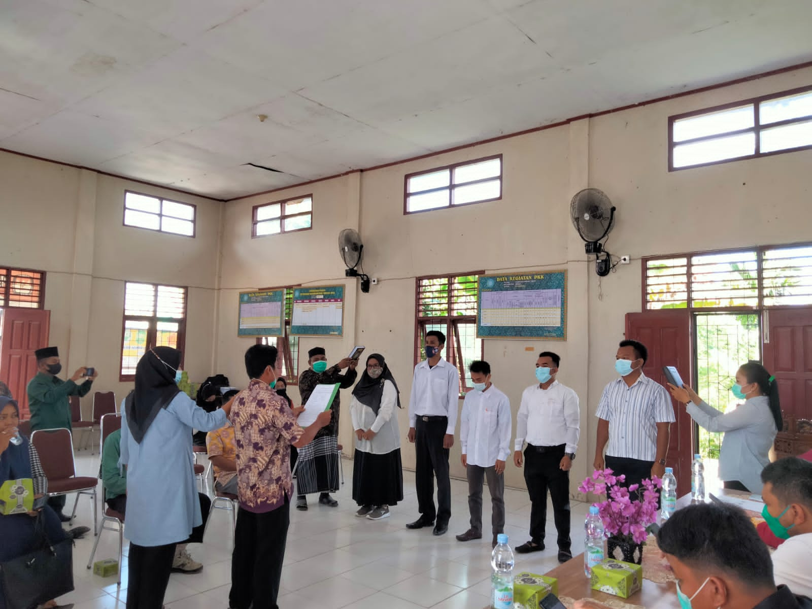 Hari Ini Panitia Pilpung Minas Timur Lantik 5 Ketua KPPS & Lakukan Simulasi Pencoblosan