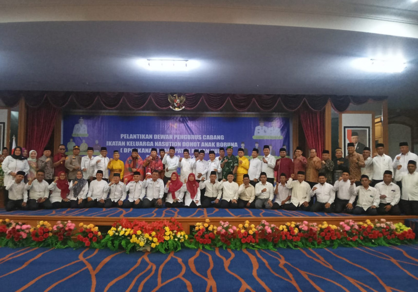 Plt. Gubri Dan Bupati Hadiri Pelantikan DPC IKANAS Kabupaten Rohul