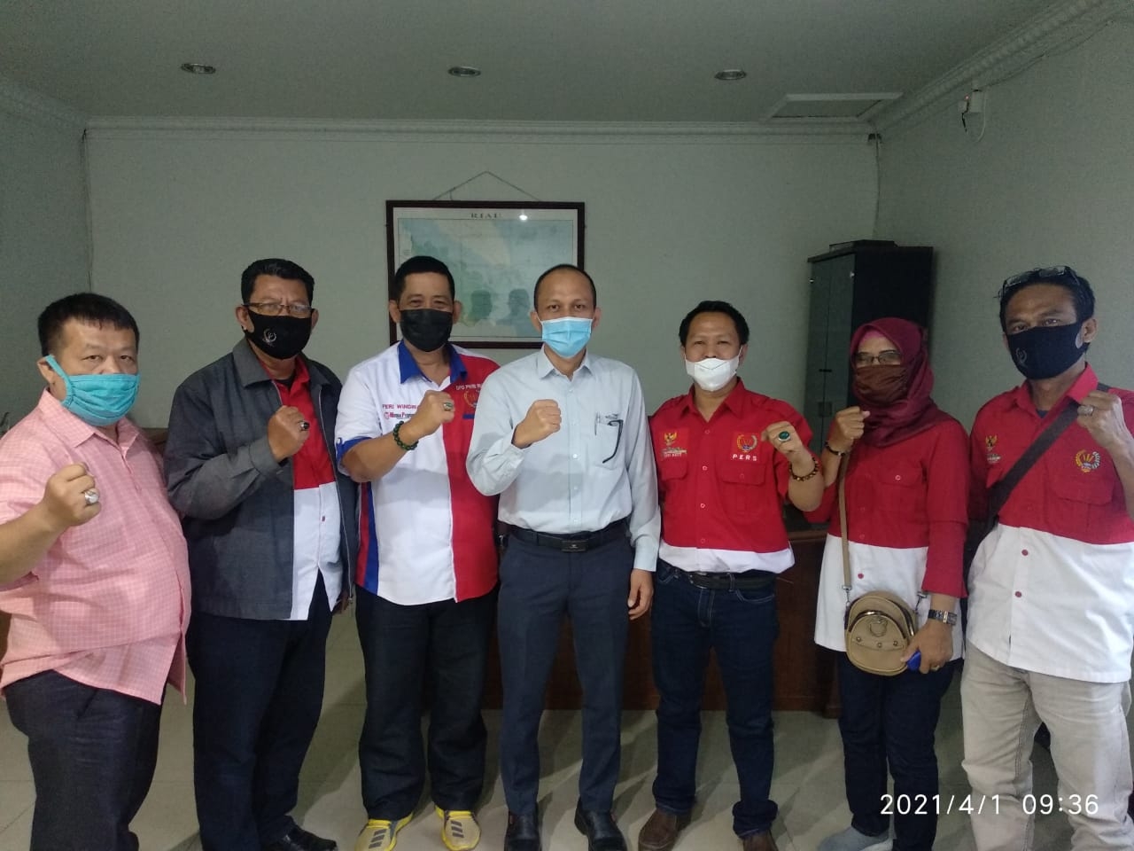 Ketua Dan Pengurus DPC PWRI Dumai Audiensi Ke PT Wilmar Nabati Indonesia