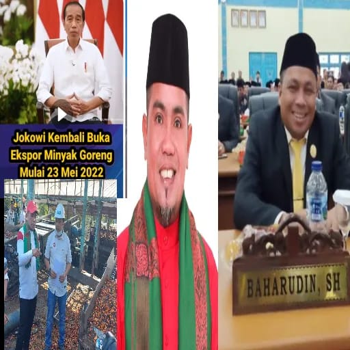 Bupati & Ketua DPRD Pelalawan Surati Jokowi Bermohon Tinjau Larangan Eksport CPO,Langsung Dikabulkan