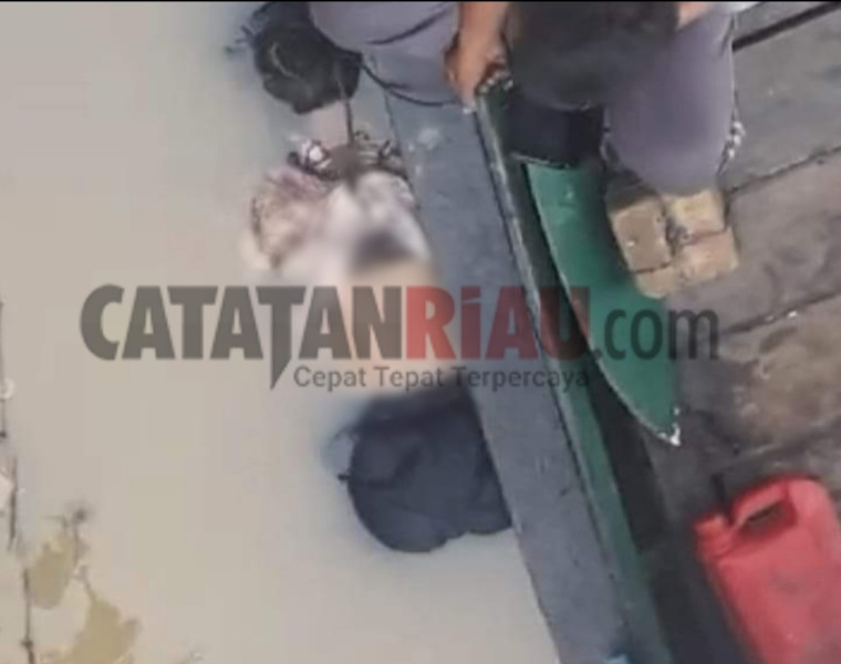 Dinyatakan Menghilang Sejak Sehari Kemarin, Wanita Usia 18 Tahun Ini Ditemukan Warga Sudah Tak Bernyawa Di Sungai Indragiri