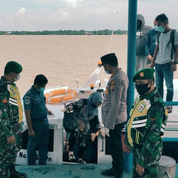 Satgas Covid 19 Inhil Laksanakan Rapid Test Antigen di Pelabuhan Pelindo