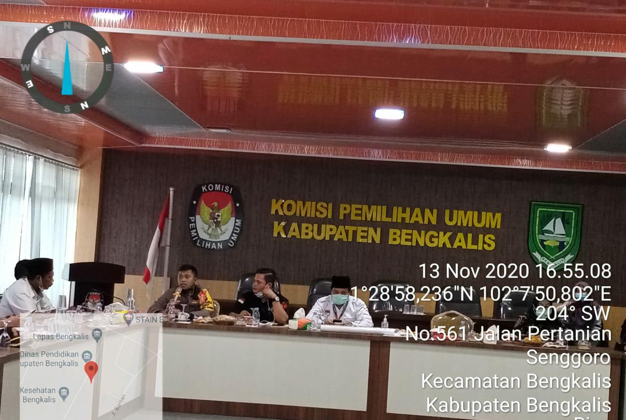 Gelar Rapat Kordinasi, Kapolres Bengkalis Harap Pilkada Bengkalis Jadi Contoh di Indonesia