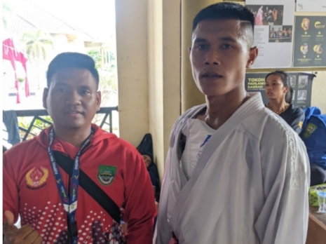 Atlet Cabor Karate Rohul Berhasil Meraih Emas Di Ajang Porprov X Riau Kuansing