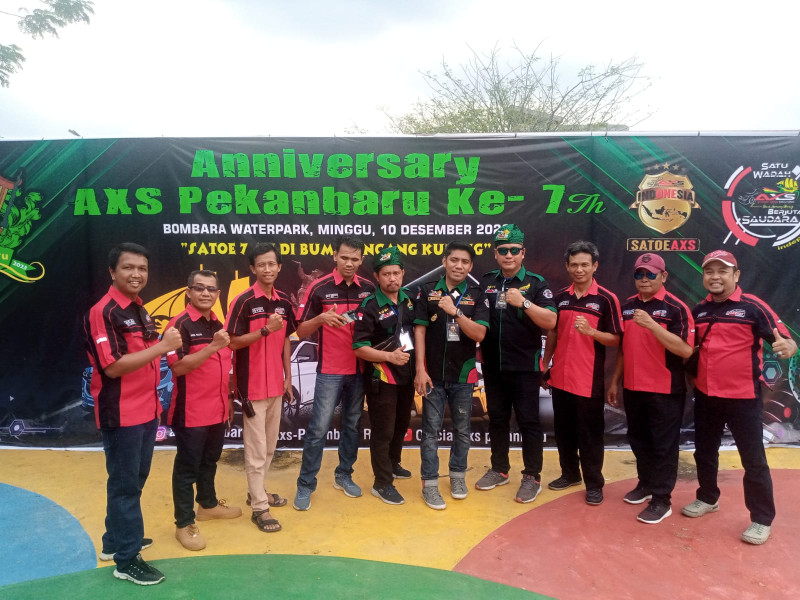 AXCI Chapter Riau Ikut Memeriahkan Anniversary 7Th AXS Pekanbaru