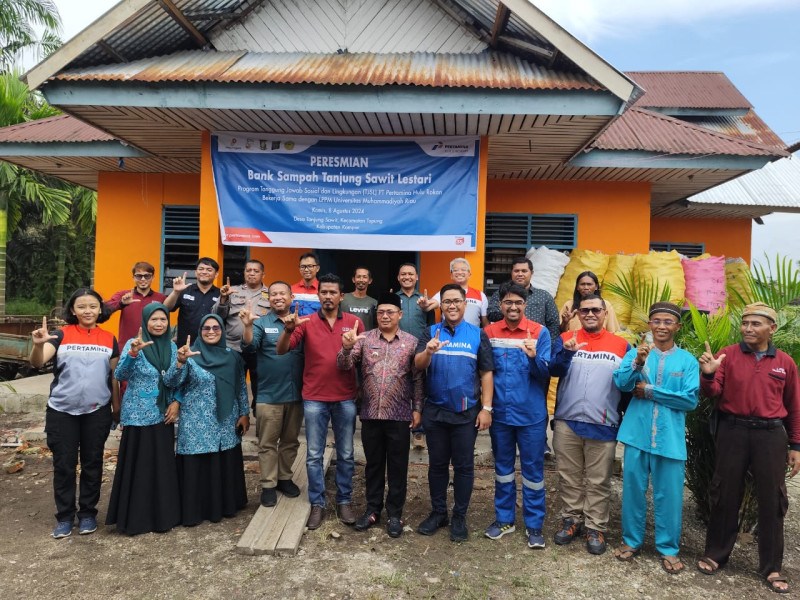 Kelola 80 Ton Per Bulan, Bank Sampah Binaan PHR Terus Berupaya Lindungi Lingkungan