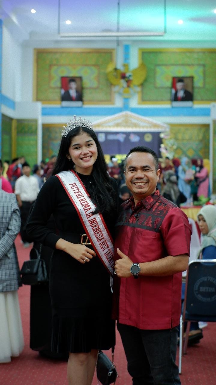 Dari Pelalawan Riau, Cantika Aprisila Raih Gelar Puteri Remaja Indonesia Best Talent 2021