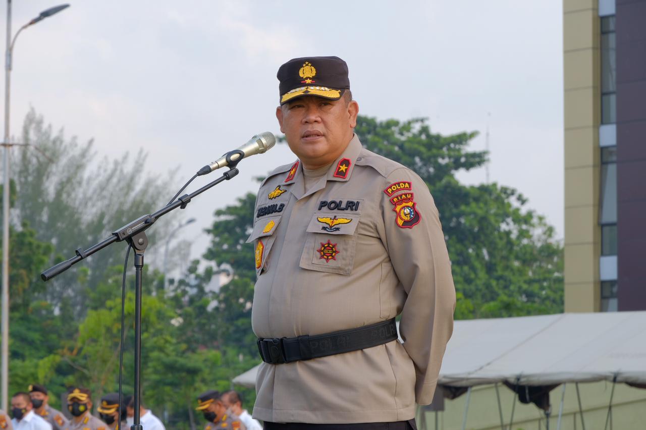 Wakapolda Riau : Arahan Presiden Harus Mampu Kita Jabarkan Dilapangan…. !!