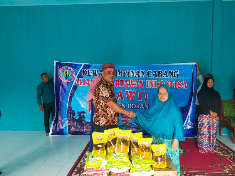 DPC AWI Kabupaten Rohul Santuni Anak Yatim Menyambut Bulan Suci Ramadhan