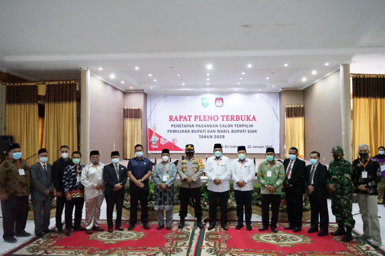 Arfan Usman Sebut Pilkada Siak tahun 2020 paling Kondusif di Provinsi Riau