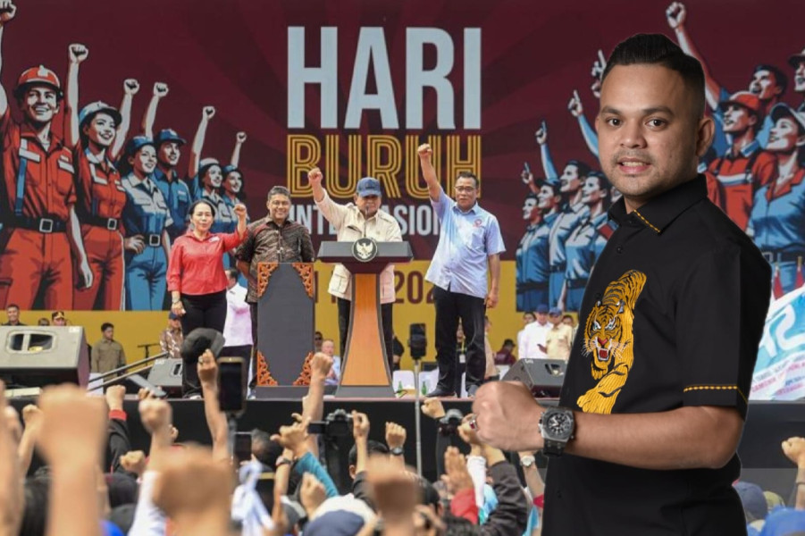 Gebrakan Prabowo di May Day! Dukung UU Perampasan Aset, Elang 3 Hambalang: Inilah Pemimpin Berani Lawan Koruptor
